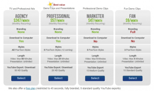 Powtoon - best price for animated explainer video maker