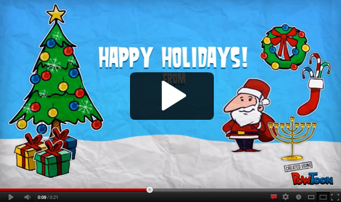 Happy Holidays from Powtoon