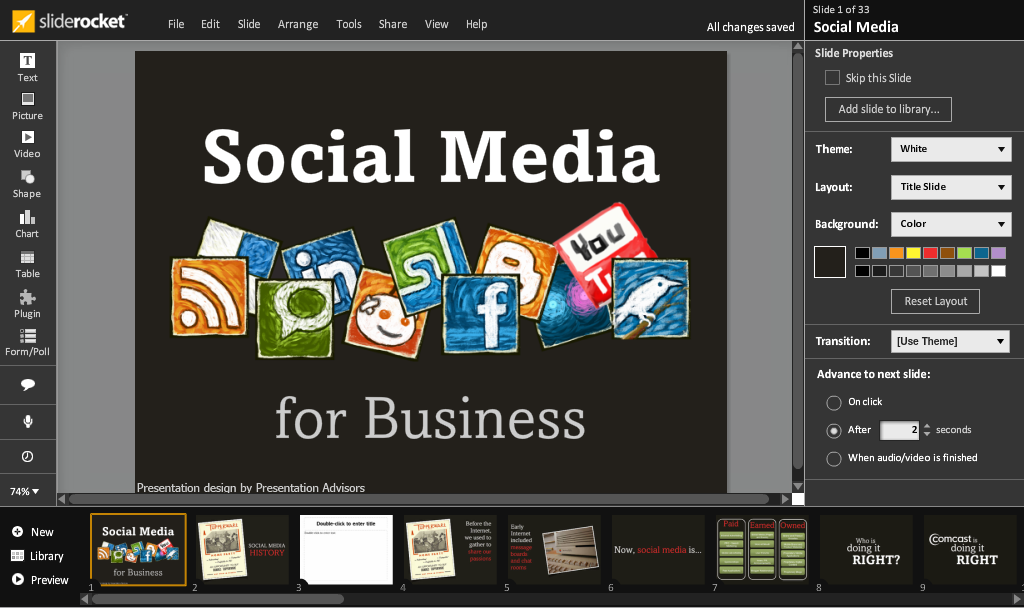 free presentation software