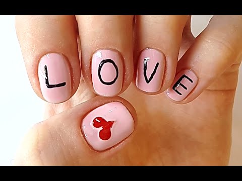 nail polish that spells love