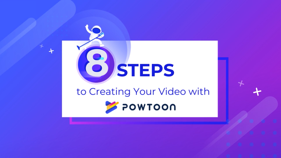 watch this short demo for the 8 steps to creating your video on powtoon