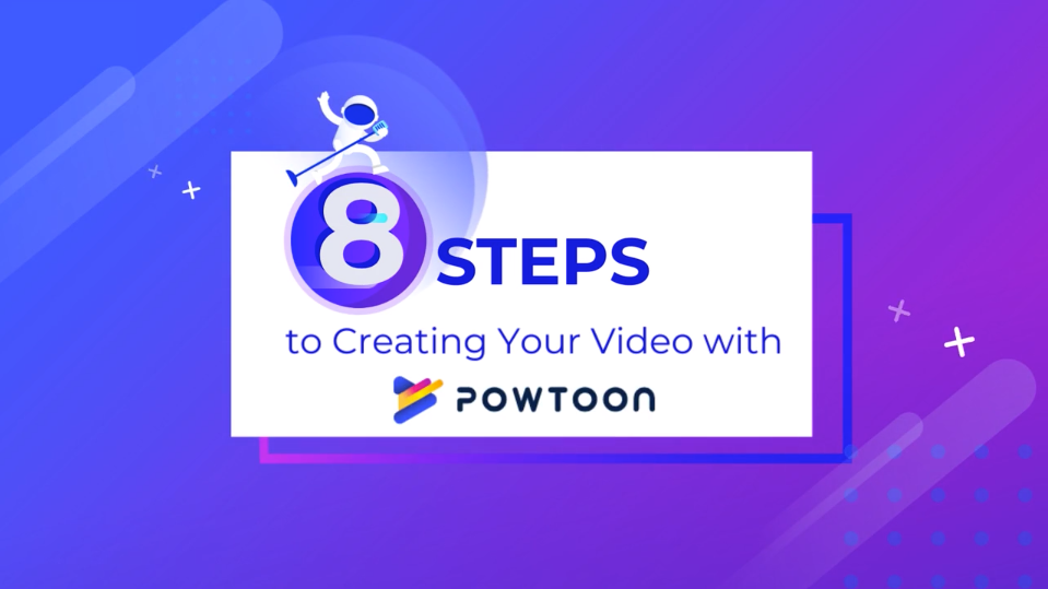 how to create video presentation using powtoon