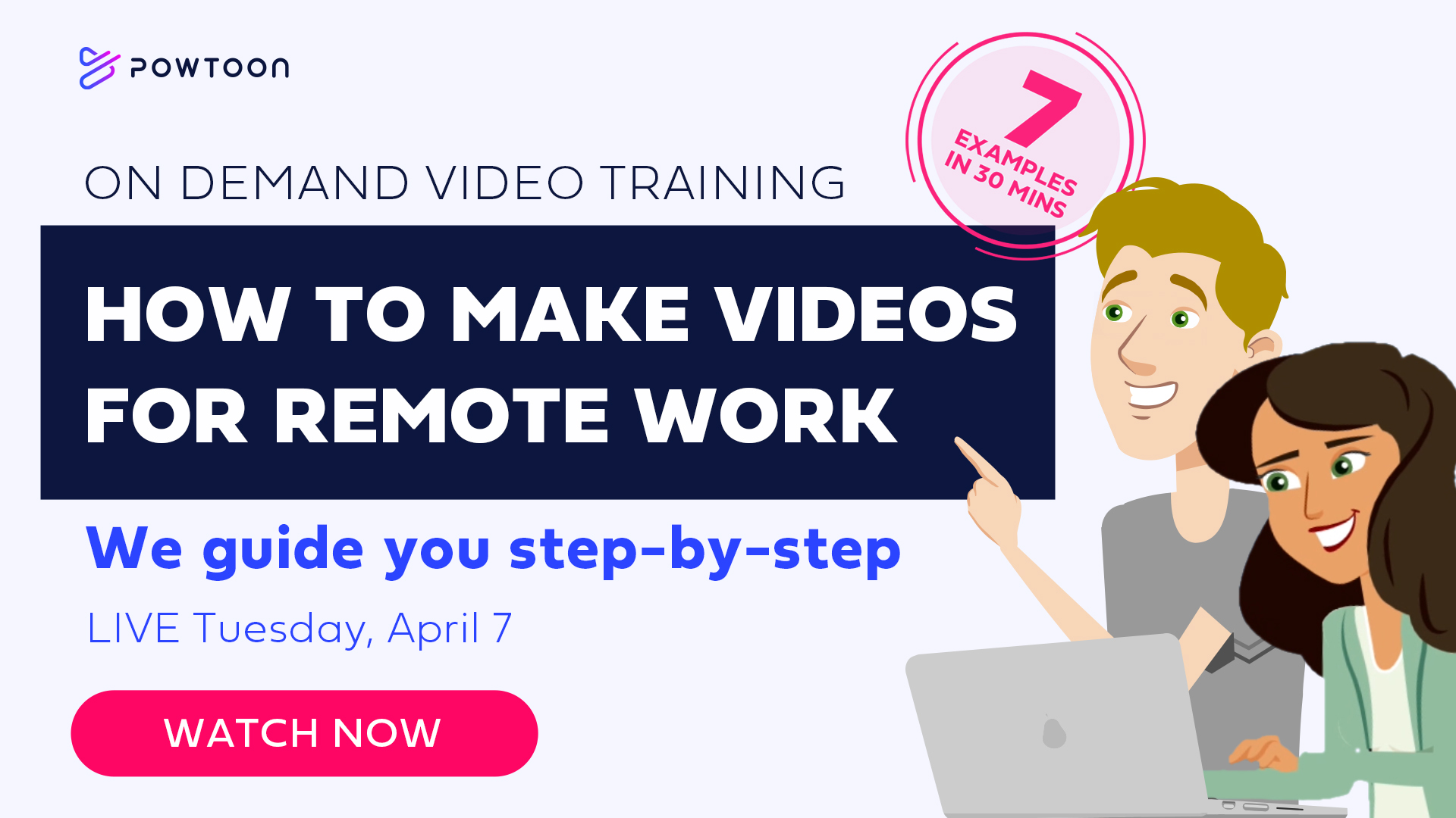 on demand video training 7 videos for remote work