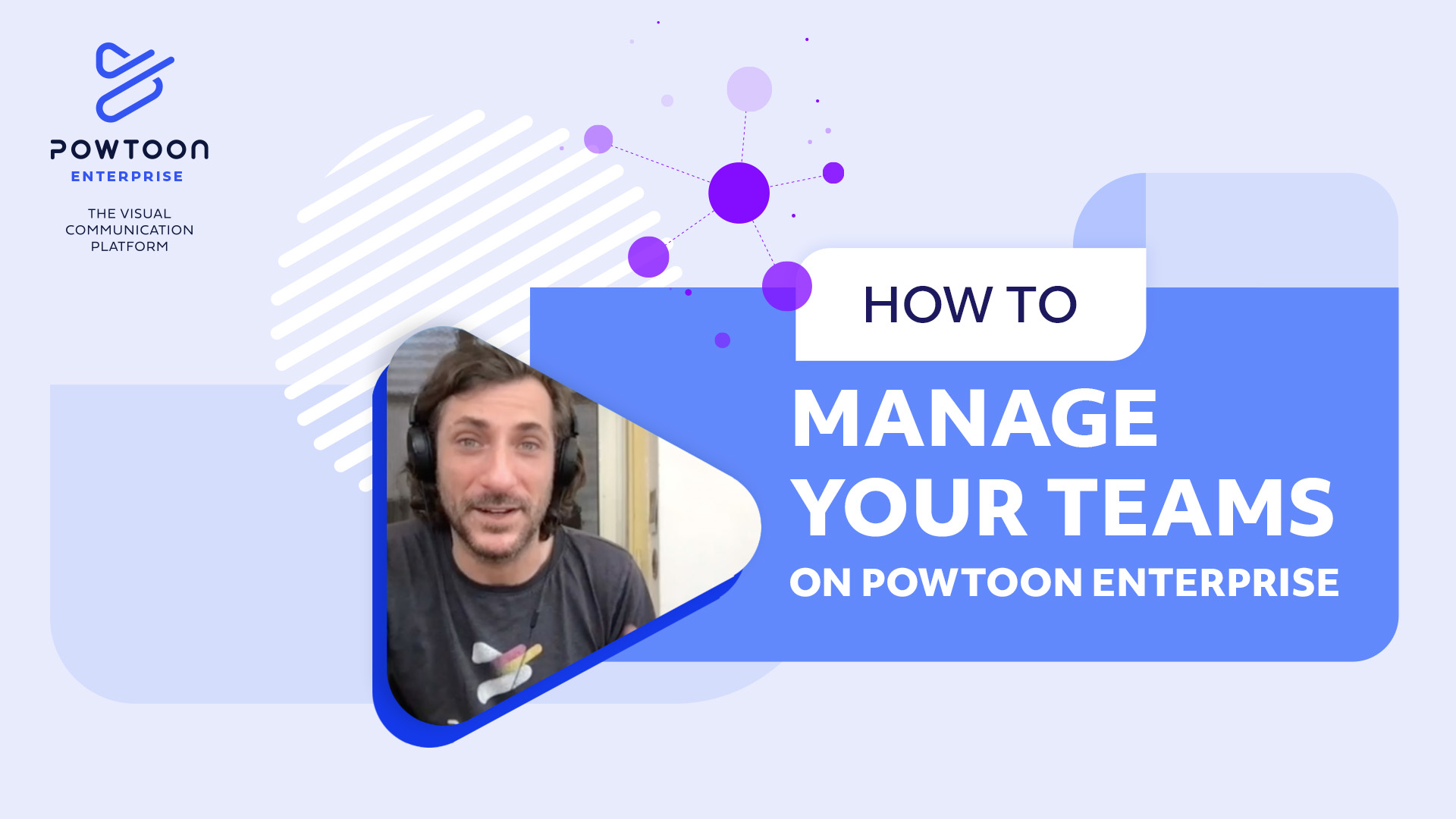 manage teams on powtoon enterprise
